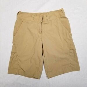 Exofficio women's shorts tan size‎ 4 great for hiking climbing EUC